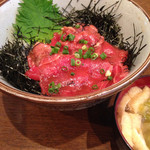 夢・食事処 - マグロ中落ち丼