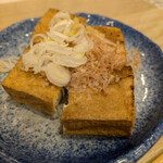 呑み喰い処 なか家 - 厚揚げ強い