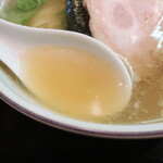 麺ぽーかろぅ - スープ