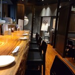 九志焼亭 - 午後6時前、お客は私ひとりでした