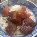 ラーメン河 - まぐろ丼　一日15食