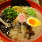 香ばしいとんこつ。