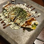 お好み焼 和心 - 豚平焼き