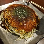 お好み焼 和心 - そばW肉玉