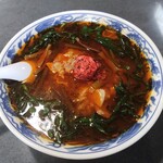 満州ニラら～めんの店 さかえや - 満州ニララーメン（中）