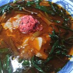 満州ニラら～めんの店 さかえや - 満州ニララーメン（中・アップ）