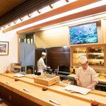 幸寿し - カウンター