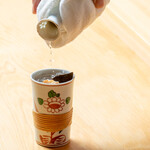 幸寿し - ひれ酒