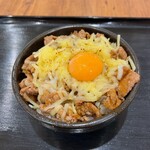 神戸牛衛門 - 月見チーズカルビ丼(大)