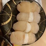 回転寿司 花いちもんめ - ホタテ