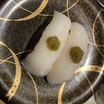 回転寿司 花いちもんめ 稚内本店 - 真イカ柚子胡椒