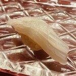 すし凛道 - 水イカ　塩で　食感も楽しめます