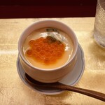 すし凛道 - 茶碗蒸し　イクラも美味いが中のエビの甘さがすごい