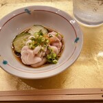 すし凛道 - タラの白子　酢の物