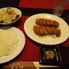 三ツ川 - 料理写真:ビーフカツ ＆ ライス