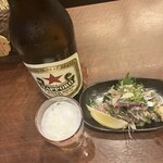 立ち呑み くにし - サンマの香味和え