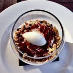 ブルガリ イル・リストランテ ルカ・ファンティン - ティラミス　レッジェーロ　マスカルポーネのジェラート