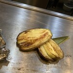 本格広島お好み焼き たにもと - 泉州なす焼き