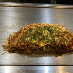 本格広島お好み焼き たにもと - イカお好み焼き　イカ天