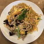 豫園飯店 - ・上海焼きそば～木耳がたっぷりなのも嬉しい。