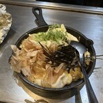 本格広島お好み焼き たにもと - 山芋の鉄板焼き