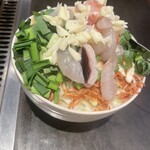 お好み焼き・もんじゃ焼き・鉄板焼き やむやむ - ナッコプセもんじゃ ¥1250