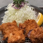 とんかつ とん米 - ヒレカツ＆千切りキャベツ
