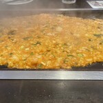 お好み焼き・もんじゃ焼き・鉄板焼き やむやむ - ナッコプセもんじゃ ¥1250