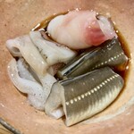 しんのすけ - 炭焼き…ひいか、穴子、天然とらふぐ