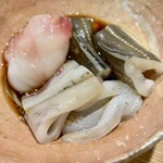 しんのすけ - 炭焼き…ひいか、穴子、天然とらふぐ