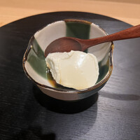 鮨駒 - 奥様手作りのお豆腐　めちゃくちゃクリーミー✨