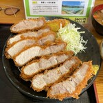 とんかつ 栄ちゃん - 十和田ガーリックポークちゃんだよ