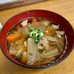 とんかつ 栄ちゃん - 優しい豚汁が沁みる