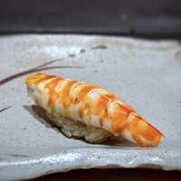 鮨 菜とい - ◆車海老・・ワァ、立派な車海老。甘いこと。