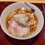 麺 みつヰ - 醤油（中太手揉み麺）