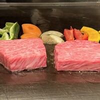 神楽坂 鉄板焼 向日葵 - 黒毛和牛サーロイン