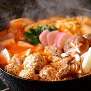 Torihachi specialty! chicken spicy hotpot