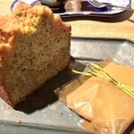 maruike やさしいおやつ - クランブルteaケーキ〜ブラムリージャム添え〜