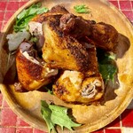 七輪焼鳥バル FUNKY JUNK FULL CHICKEN - フリフリチキン