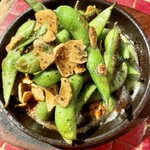 七輪焼鳥バル FUNKY JUNK FULL CHICKEN - 枝豆ガーリック