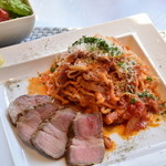 セルクル - 料理写真:イベリコ豚のアマトリチャーナ