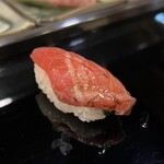 金寿司 - 端っこだけほんの少しだけ焼き目　これが絶妙な塩梅