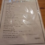 SHUCKER’S - メニュー