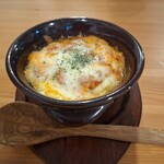 オーブン焼き牡蠣ご飯トマトとチーズのリゾット風