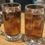 博多もつ鍋前田屋 - グラスかっこいい！