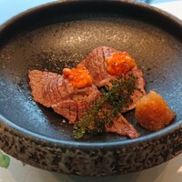 鉄板焼 舞 - お肉の握り