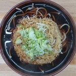 まるかつ - 天ぷらそば ¥450
