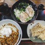 ヨコクラうどん - 今日の朝ご飯セット