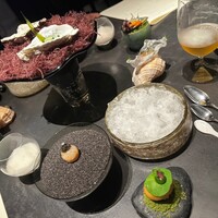 ハジメ - 磯　牡蠣　雲丹　甘エビ　鮎　