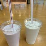 道の駅もりたアーストップ - 期間限定！スチューベンシェイク 250円　津軽産りんご果汁使用！りんごシェイク 250円